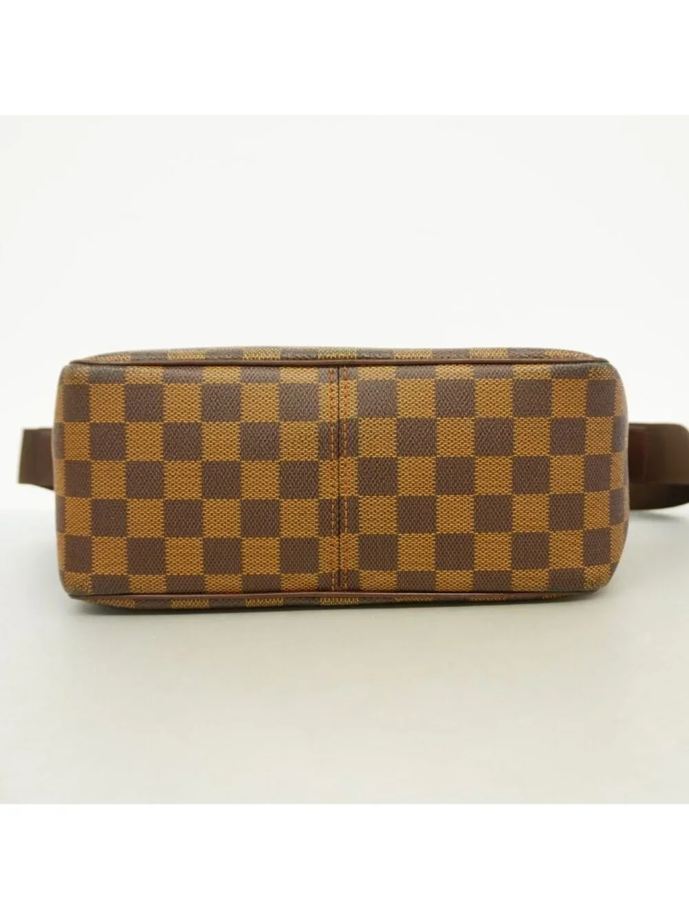 Louis Vuitton Shoulder Bag Damier Olaf MM Ebene